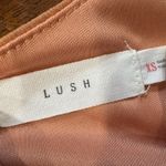 Lush Clothing Lush Pink Floral Puff Sleeve Dress Sz XS‎ Soft Cottagecore Romantic Photo 4