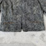 Chico's  Embellished‎ Jacket Beaded Neckline 3/4 Sleeve Party Occasion Size 3 Photo 8