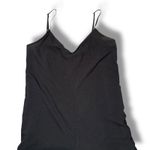 Hutch Black Wide Leg Jumpsuit Spaghetti Straps V Neck Elegant Size Medium Photo 3