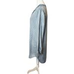 Cloth & Stone Chambray Striped T-shirt Dress Small Anthropologie Distressed Photo 2
