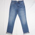 Madewell NWOT  High-Rise Slim Boyjean in‎ Moorland wash, 26 Photo 5