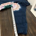 Wildfox  Tie Die Hoodie Dark Blue Size XS with Pocket EUC Photo 5