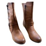 Italina  heeled boots Western style Photo 3