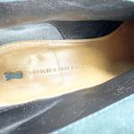 Schuler & Sons Philadelphia Womens Suede Contrast Cuff Leather Black Booties 9B Size 9 Photo 5