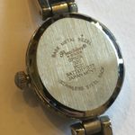 Precision by Gruen Silver Tone Gold Wash Vintage Boho Classic Watch Wristwatch Photo 7