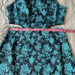 Anthropologie Hutch Floral Jacquard Cut-Out Mini Dress NEW Size 10 Photo 9