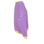 Striped oversized sweatshirt Multiple Size XL Photo 5