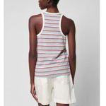 Faherty Women's WKU2208-MHD Size L Sunwashed Morehead Stripe Racer Back Tank NWT Photo 1