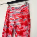 Tahari Sport Vibrant Pink Patterned Activewear Leggings Women’s Size Medium Photo 2