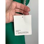 89th + Madison Lace Up Jeweled Dolman Cool Top size medium Green Photo 2