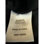 superdown Womens Black Long Sleeve Deep V-Neck Stretch Tie Waist Crop Top Size S Photo 3