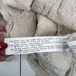 ZARA  Size S Shacket Jacket Cream Boucle Tweed Cropped Oversized Long Sleeve Photo 10