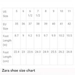 ZARA  Blue Suede Chunky Heels size 36eu‎ (6us) Photo 12