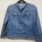 Charter Club  denim jean jacket. Size Medium Photo 1