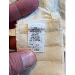 Vintage Mary Jane Lace Detail Underwire Bra Size 38D Yellow Photo 5