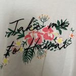 Topshop  take me to Hawaii embroidered tee Photo 2