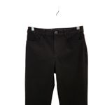 Theory  Black Mid Rise Ankle Stretch Travel Work Classic Skinny Pants Size 00 Photo 2