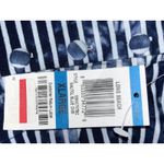 American Rag Women’s Romper Sz XL Blue & White Stripe Acid-Wash-Look Skort NWTS Photo 10