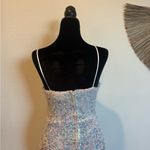 B. Smart  White Sequin Prom Dress Photo 7