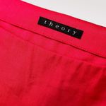 Theory Analba Red Knee Length Dress Cap Sleeve Belted Small ❗️FLAWED❗️ Photo 3