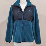 FILA  Sport Turquoise Waffle Fleece Full-Zip Jacket Medium Photo 2