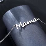 Mama Necklace Silver Photo 3