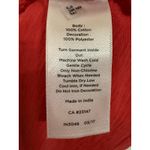 Talbots  Petites Bandana Short Sleeve Cotton Tee VNeck Tassel Detail Size Medium Photo 4