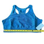 l*space L* Active XL Out Of Bounds Crop Top Blue 100% Cotton Lounge Racerback Photo 9