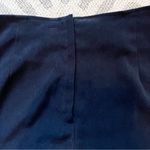 XOXO Navy Blue Velour Short Mini Skirt Medium Photo 2