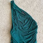 LIONESS  princess Polly green asymmetrical one shoulder mini ruched dress Xxs Photo 7