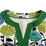 Boden Floral Sleeveless Dress Green Size 8 Photo 6