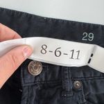 J.Crew Jeans Womens 29 Black Leggy Denim Skinny Mid Rise Cotton Photo 4