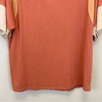 easel  Colorblock Relaxed Short Sleeve Boho Crewneck Tee Size‎ Large Photo 5