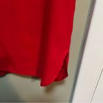 Faded Glory  Blouse Brilliant Red L Photo 3