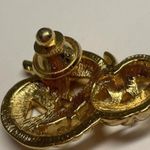 JACK Signed Avon Lapel / Tie Tack Pin Gold Tone - Halloween  O Lantern Photo 8