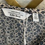 & Other Stories NWT & Other Stories Paris Atelier Ruffle Neck Wrap Top Blue Cream 4 Photo 4