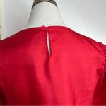 Lanz Salisbury Lanz Originals Vintage 1980s Red Skirt & Top Set Photo 6