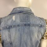 Levi's Levi’s Distressed Denim Vest Size S Photo 11