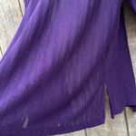 Catherine’s Lightweight Purple 3/4 Sleeve Kimono Cardigan Size 0X Photo 5