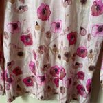 Talbots Pink Floral Merino Wool Cardigan Photo 1