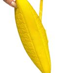 Michael Kors Yellow Neoprene Logo Embossed Adjustable Crossbody Shoulder Bag EUC Photo 4