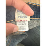 True Religion  Low Rise y2k Flare Jeans Bridget dark Blue Denim SIZE 30 Photo 3