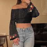 LA Hearts Flare Sleeves Off The Shoulder Top Photo 0