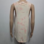American Eagle  Yellow & Pink Tie-Dye Tank Top – Size Medium Photo 4