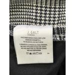 Brandy Melville John Galt Glen Plaid Straight Leg Trousers Black White One Size Photo 6