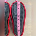 Victoria's Secret  red slippers with Pom‎ poms Photo 6