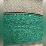 Gucci Monogram Jumbo GG Supreme Dollar Logo Pepper Mint Calfskin Mini Tote Bag Photo 6