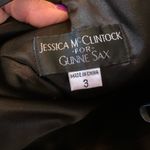 Jessica McClintock Y2K  Gunne Sax Satin Prom Formal Dress Glitter bubble Sz 3 Photo 5
