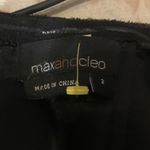 Max and Cleo  Black Satin Cocktail Dress Photo 4