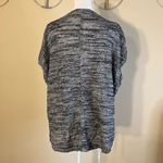 Pure Jill Black Gray Linen Blend Lightweight Sleeveless Pullover Knit XS Gray Photo 4